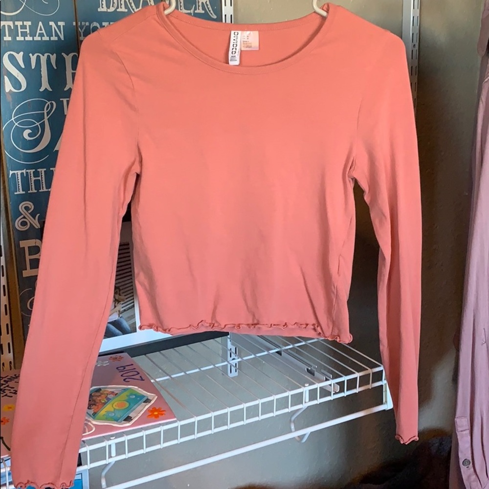 Long sleeve crop too